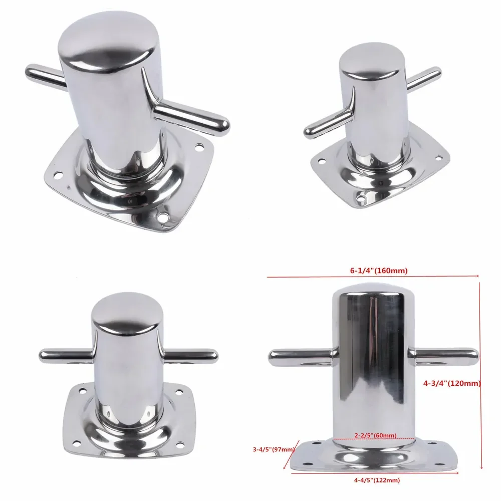 Stainless steel casting marine hardware accessories, stainless steel mooring pile 120 * 160mm cross cable pile
Stainless steel casting marine hardware accessories, stainless steel mooring pile 120 * 160mm cross cable pile