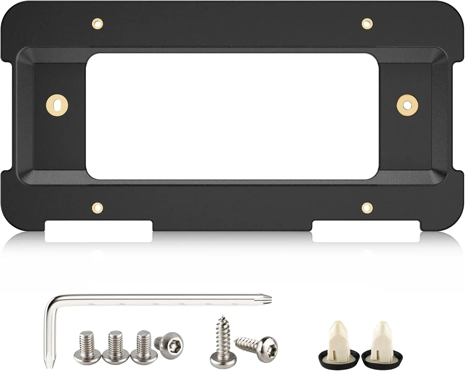 Rear License Plate Frame Bracket Holder for BMW 1/2/3/5/6/X Series, Mini Cooper 2002-2024, 51187160607 511882380615, ABS
Rear License Plate Frame Bracket Holder for BMW 1/2/3/5/6/X Series, Mini Cooper 2002-2024, 51187160607 511882380615, ABS
