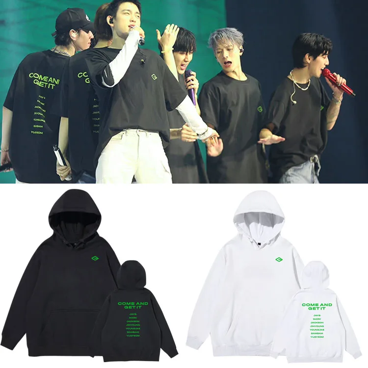 Худи GOT7 Concert Homecoming Wang Junkai, свободный крой, пуловер, толстовка, весна-осень, хлопок, длинный рукав, с принтом, уличная одежда
Худи GOT7 Concert Homecoming Wang Junkai, свободный крой, пуловер, толстовка, весна-осень, хлопок, длинный рукав, с принтом, уличная одежда