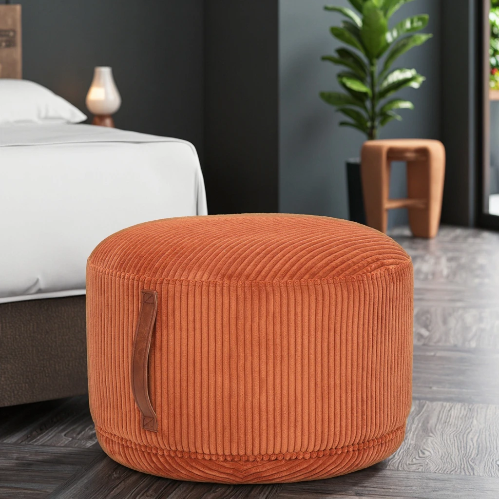 Nordic Modern Design Durable Fabric Footrest Ottoman Soft Makeup Dressing Stool Customized Color for Apartment Bedroom Villa
Nordic Modern Design Durable Fabric Footrest Ottoman Soft Makeup Dressing Stool Customized Color for Apartment Bedroom Villa