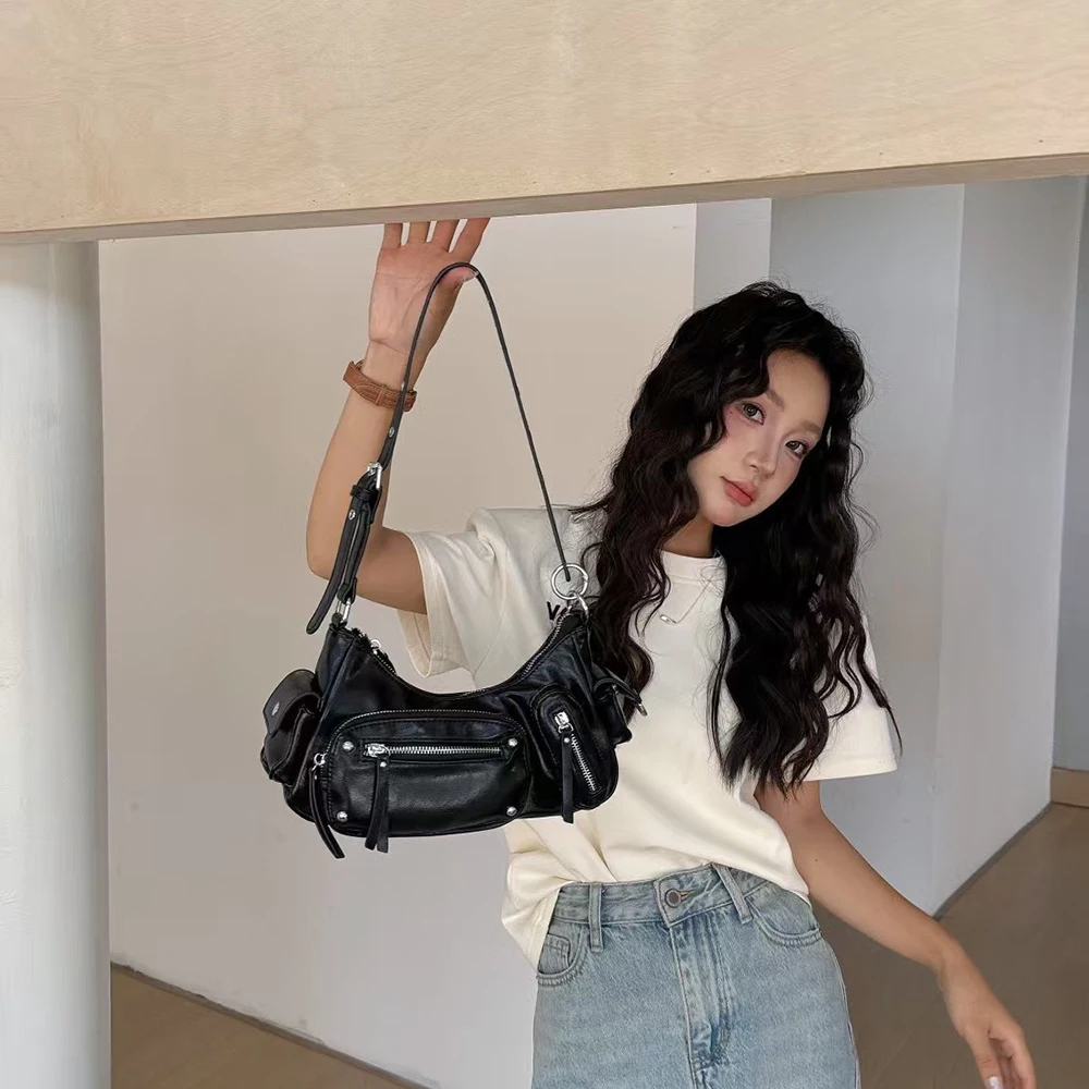 Прохладная мотоциклетная сумка для подмышек, персонализированная сумка на одно плечо Spicy Girl ket Design, универсальная высококачественная сумка Sli
Прохладная мотоциклетная сумка для подмышек, персонализированная сумка на одно плечо Spicy Girl ket Design, универсальная высококачественная сумка Sli