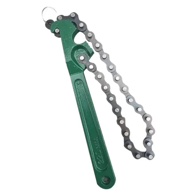 Многофункциональный 12-дюймовый цепной ключ для фильтров ABFU из нержавеющей стали — идеально подходит для сантехнических работ и замены масла.
Многофункциональный 12-дюймовый цепной ключ для фильтров ABFU из нержавеющей стали — идеально подходит для сантехнических работ и замены масла.