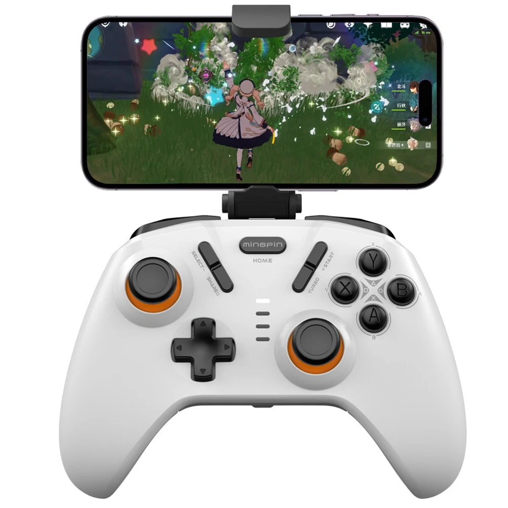 AS62 Mingpin S821 Pro Wireless Bluetooth Grip Hall Trigger for Switch Android IOS/PS4/PC Multi-Functional Portable Gamepad,A
AS62 Mingpin S821 Pro Wireless Bluetooth Grip Hall Trigger for Switch Android IOS/PS4/PC Multi-Functional Portable Gamepad,A