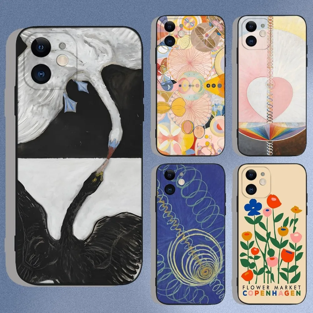 Art Hilma af Klint Phone Case For iPhone 16e,16,15,14,13,12,11,XS,XR,X,8,7,Pro,Max,Plus,Mini Silicone Black Funda Shell
Art Hilma af Klint Phone Case For iPhone 16e,16,15,14,13,12,11,XS,XR,X,8,7,Pro,Max,Plus,Mini Silicone Black Funda Shell