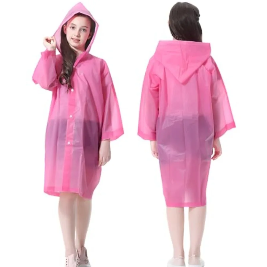 Rain Ponchos Raincoats for,2 Packs Rain Coats Jacket Reusable with Hood for Boys Girls Disney Hiking Camping Outdoor
Rain Ponchos Raincoats for,2 Packs Rain Coats Jacket Reusable with Hood for Boys Girls Disney Hiking Camping Outdoor