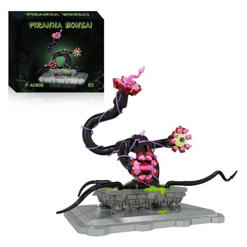 Популярная игра MOC, модель Beholder Piranha, строительные блоки, ужас, инопланетянин, цветок, глаз, демон, Горшечное растение, кирпичи, игрушка, подарок на Хэллоуин
Популярная игра MOC, модель Beholder Piranha, строительные блоки, ужас, инопланетянин, цветок, глаз, демон, Горшечное растение, кирпичи, игрушка, подарок на Хэллоуин
