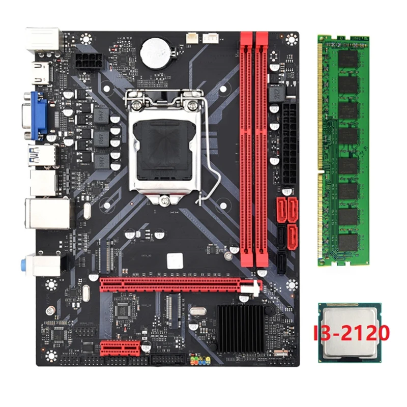 B85M VHL Настольная материнская плата + I3-2120 CPU + 1X DDR3 1600 МГц 8 ГБ ОЗУ LGA 1155 USB 3.0 SATA 3.0 Материнская плата компьютера Простая установка
B85M VHL Настольная материнская плата + I3-2120 CPU + 1X DDR3 1600 МГц 8 ГБ ОЗУ LGA 1155 USB 3.0 SATA 3.0 Материнская плата компьютера Простая установка