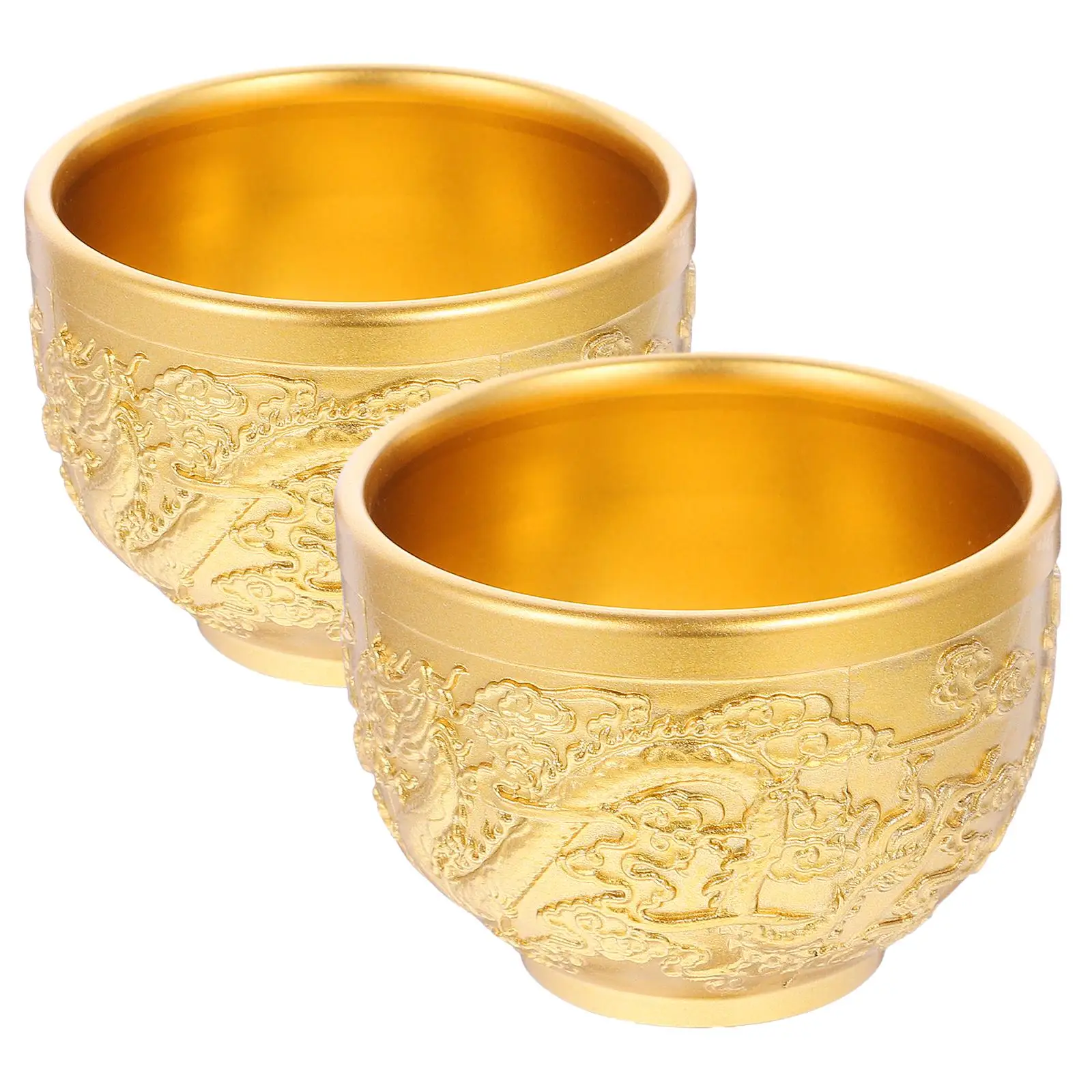 2pcs Dragon Phoenix Bronze Cup Copper Teacup Decor Vintage Drinkware Reusable Practical Beautiful Easy Clean
2pcs Dragon Phoenix Bronze Cup Copper Teacup Decor Vintage Drinkware Reusable Practical Beautiful Easy Clean