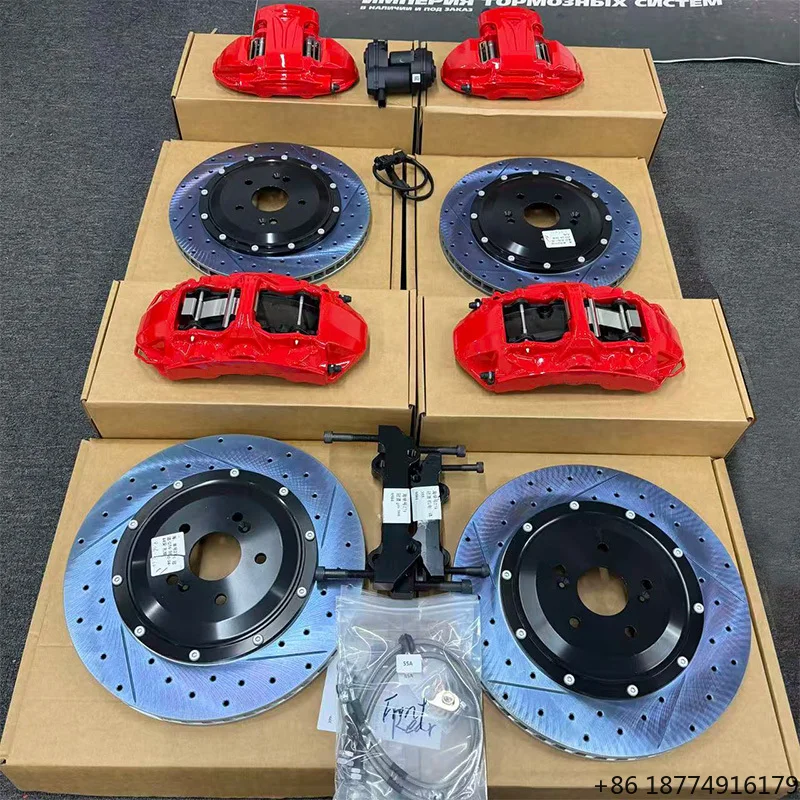 GT6 6 Piston Front EPB 4 Piston Rear Brake Caliper Kit for Avancier Murano Tundra Gx550 Rx500
GT6 6 Piston Front EPB 4 Piston Rear Brake Caliper Kit for Avancier Murano Tundra Gx550 Rx500