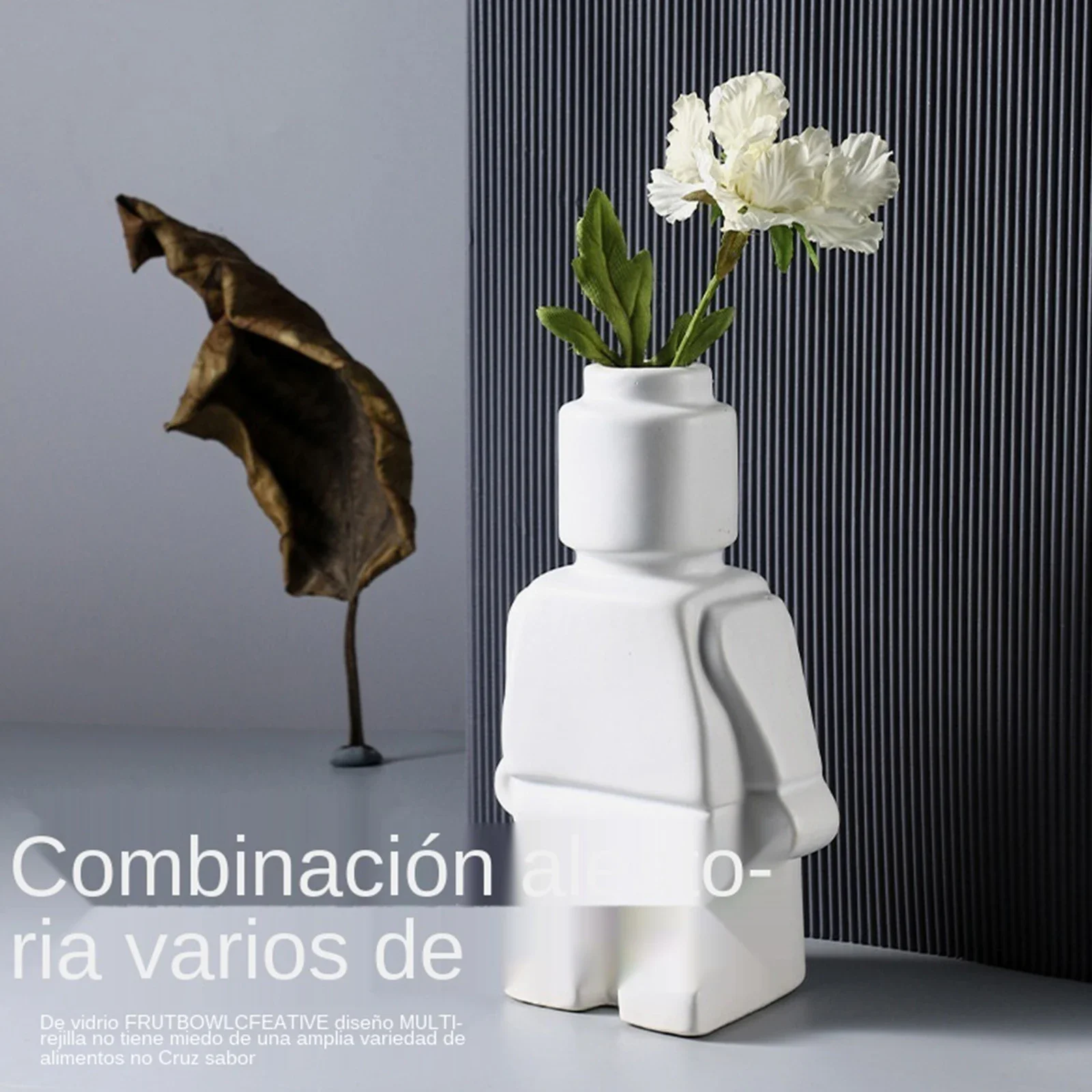 European Resin Statue Creativity Block Man TV Cabinet Desktop Flower Vase Modern Home Decoration Accessories for Living Room
European Resin Statue Creativity Block Man TV Cabinet Desktop Flower Vase Modern Home Decoration Accessories for Living Room