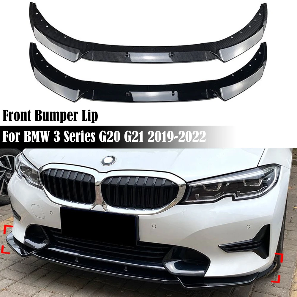 Car Front Splitter Bumper Lip Spoiler Splitter Diffuser Tuning For BMW 3 Series G20 G21 Pre-Lci 2018-2022 Gloss Black Body Kit
Car Front Splitter Bumper Lip Spoiler Splitter Diffuser Tuning For BMW 3 Series G20 G21 Pre-Lci 2018-2022 Gloss Black Body Kit