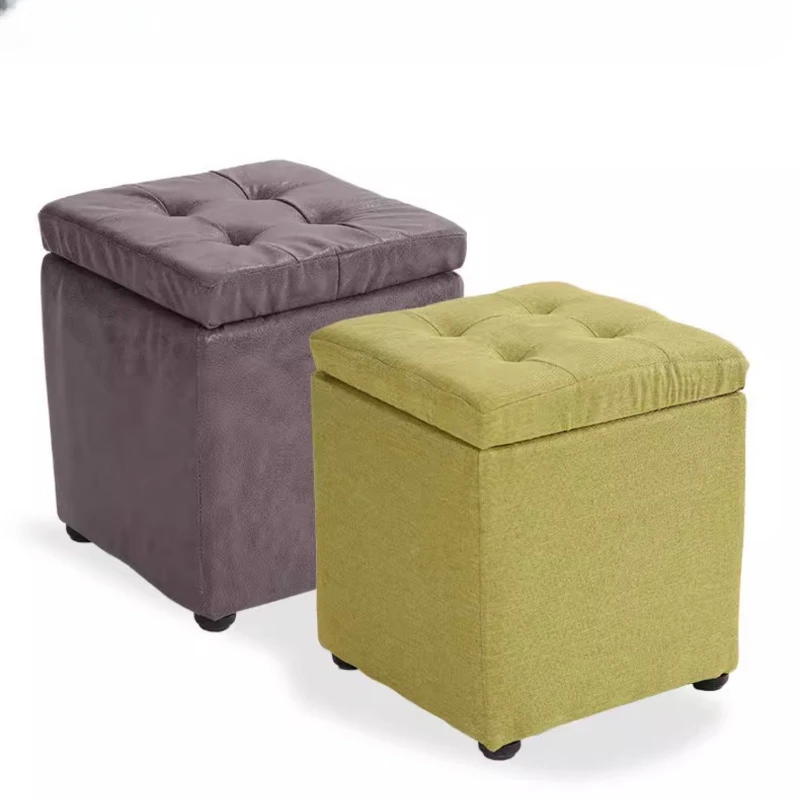 Household storage stool can sit at the doorstep of an adult's home, with simple fabric design
Household storage stool can sit at the doorstep of an adult's home, with simple fabric design