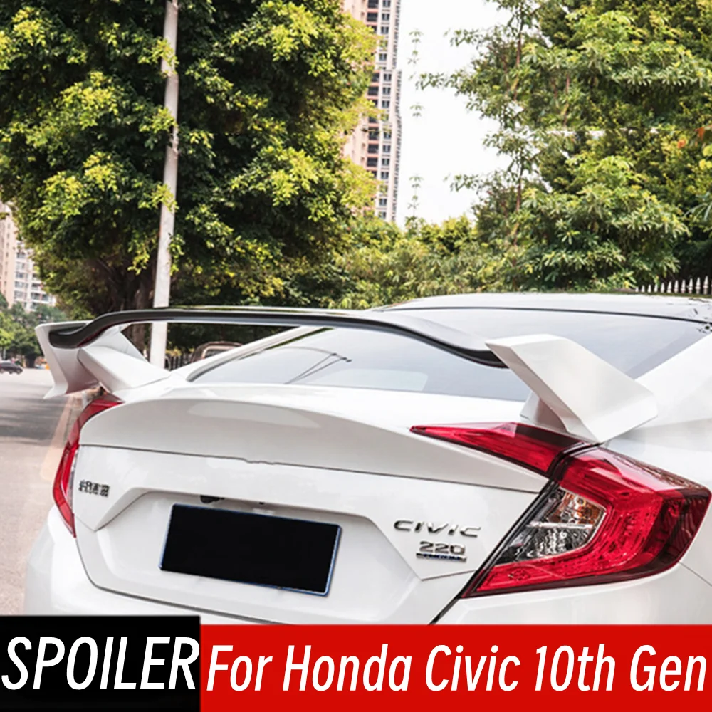 For 2016-2020 Honda Civic 10th Gen Sedan 4 Door TYPE-R Style Rear Trunk Lid Spoiler Wings Car Exterior Styling Accessories Part
For 2016-2020 Honda Civic 10th Gen Sedan 4 Door TYPE-R Style Rear Trunk Lid Spoiler Wings Car Exterior Styling Accessories Part