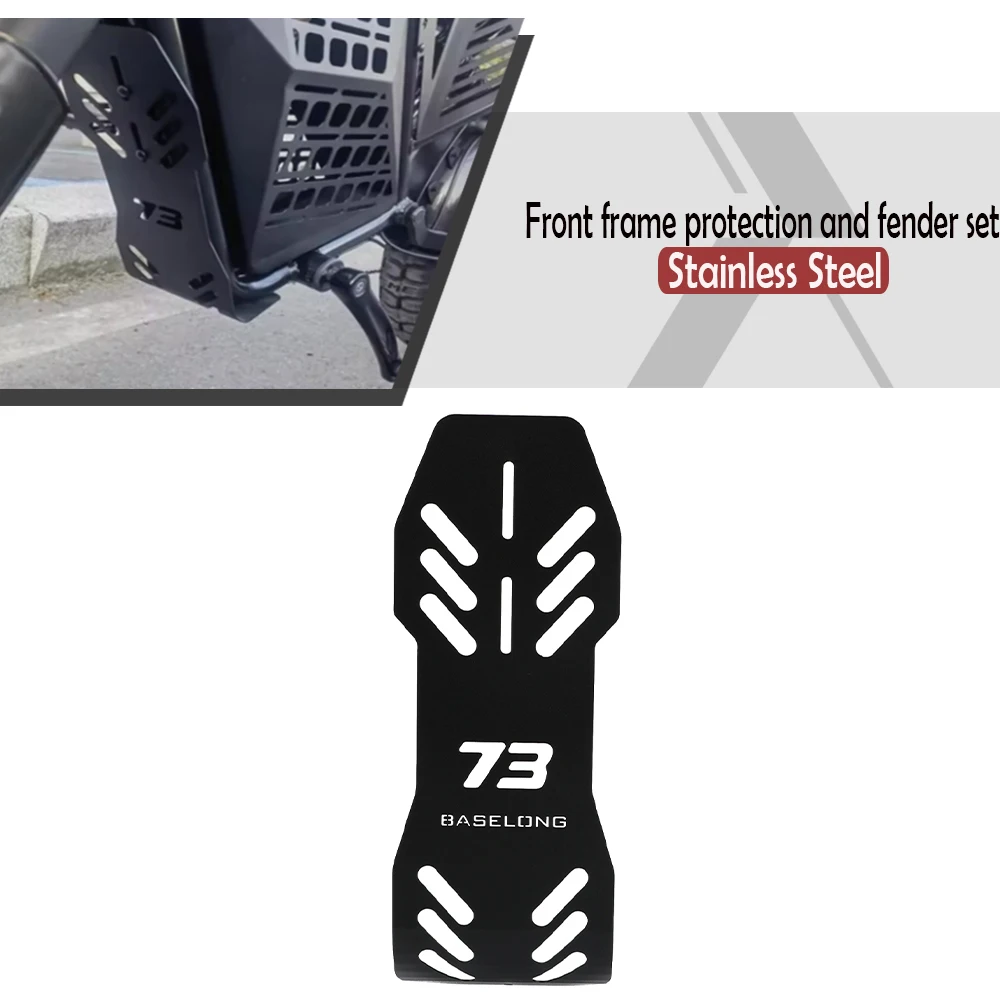 For Super 73 RX 73RX Super73 Motorcycle Front frame protection and fender set Engine Protection Cover Chassis Skid Plate Guard
For Super 73 RX 73RX Super73 Motorcycle Front frame protection and fender set Engine Protection Cover Chassis Skid Plate Guard