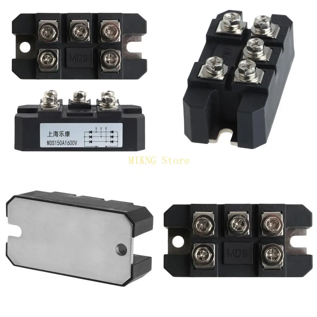 MDS 150A 1600V Three-phase Diode Rectifier Bridge Module Board MDS150A best sale
MDS 150A 1600V Three-phase Diode Rectifier Bridge Module Board MDS150A best sale