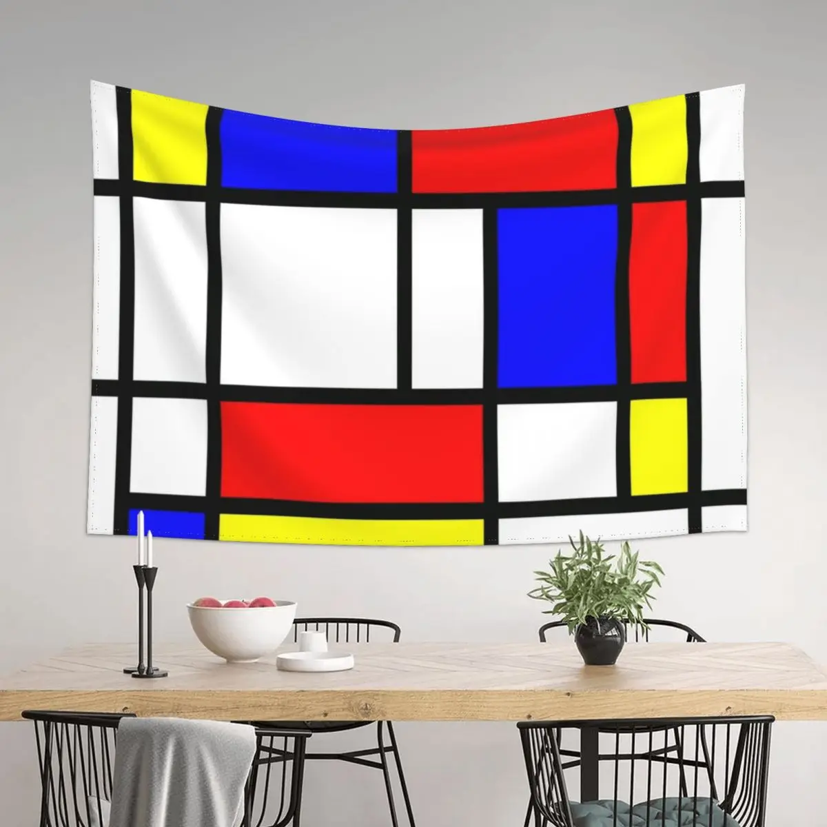 Piet Mondrian "Composition 2" | Color Block with Red Yellow and Blue Tapestry House Decorations Tapestry
Piet Mondrian "Composition 2" | Color Block with Red Yellow and Blue Tapestry House Decorations Tapestry