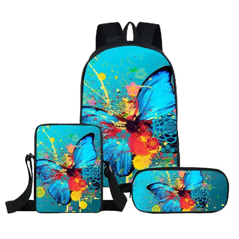 Harajuku Youthful Peculiar butterfly 3D Print 3pcs/Set Student Travel bags Laptop Daypack Backpack Shoulder Bag Pencil Case
Harajuku Youthful Peculiar butterfly 3D Print 3pcs/Set Student Travel bags Laptop Daypack Backpack Shoulder Bag Pencil Case