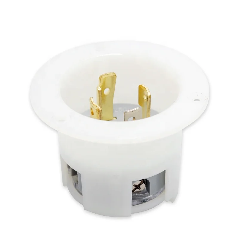 30A 125/250V 4 провода NEMA L14-30 поворотный замок с фланцевой вилкой генератора 1 шт.
30A 125/250V 4 провода NEMA L14-30 поворотный замок с фланцевой вилкой генератора 1 шт.