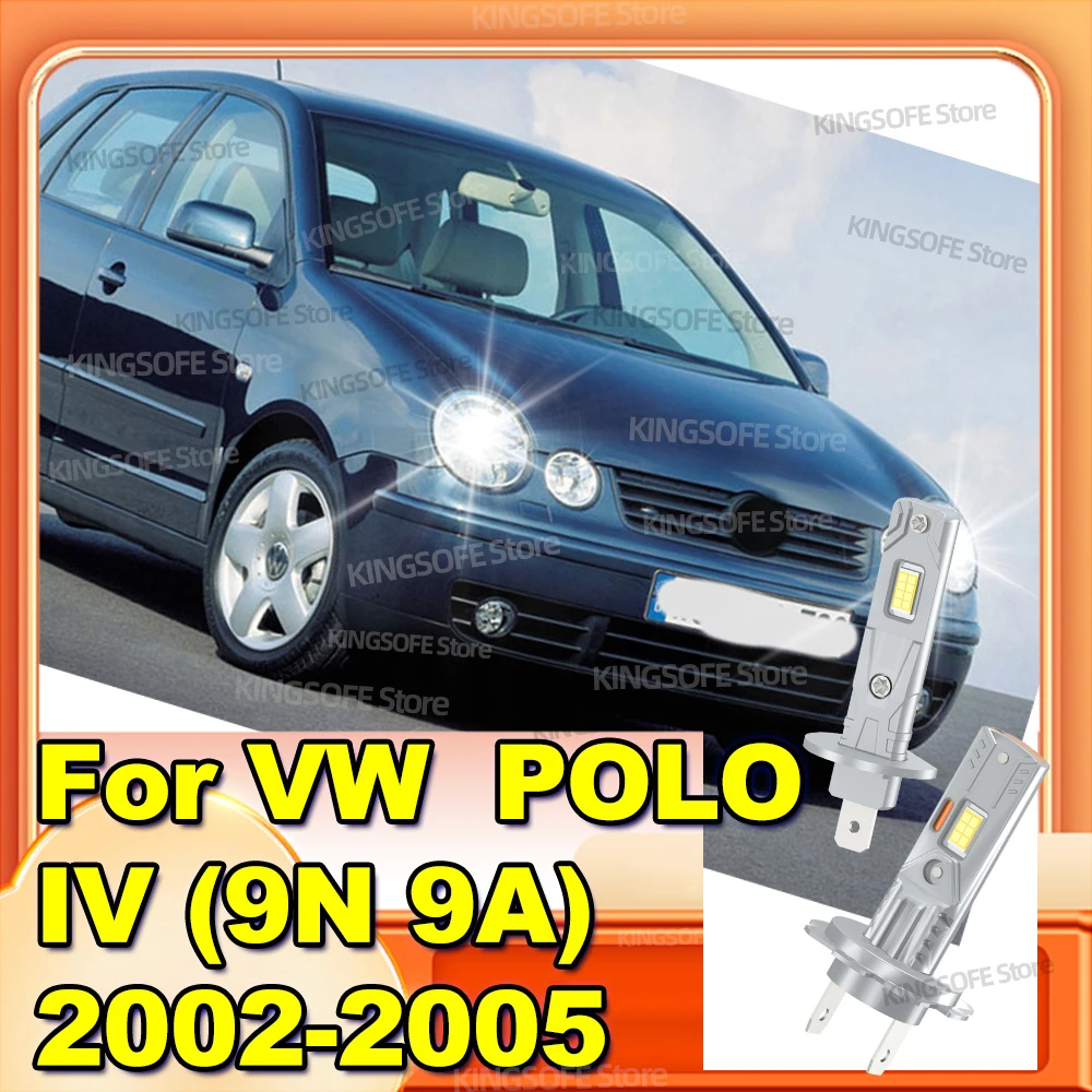 2/4Pcs 30000LM Upgraded LED Headlight Bulbs Mini Size 6000K Fanless Lights For VW Volkswagen POLO IV 9N 9A 2002 2003 2004 2005
2/4Pcs 30000LM Upgraded LED Headlight Bulbs Mini Size 6000K Fanless Lights For VW Volkswagen POLO IV 9N 9A 2002 2003 2004 2005