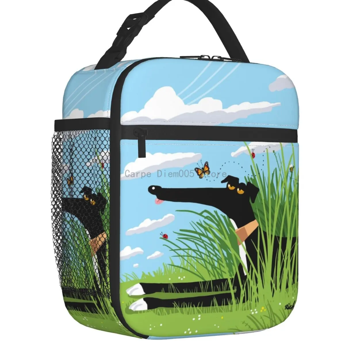 Greyhound Whippet Dog Insulated Lunch Bag for Women Portable Cartoon Sighthound Pattern Cooler Thermal Bento Box Picnic Travel
Greyhound Whippet Dog Insulated Lunch Bag for Women Portable Cartoon Sighthound Pattern Cooler Thermal Bento Box Picnic Travel
