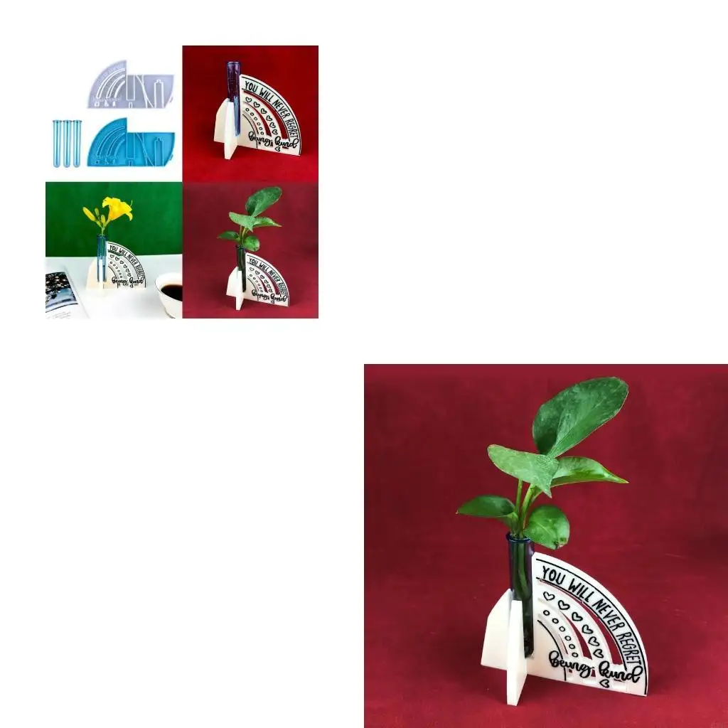 R3MC Ваза для пробирок Силиконовый кронштейн Плесень Настольный цветочный горшок Гидропонный цилиндр
R3MC Ваза для пробирок Силиконовый кронштейн Плесень Настольный цветочный горшок Гидропонный цилиндр