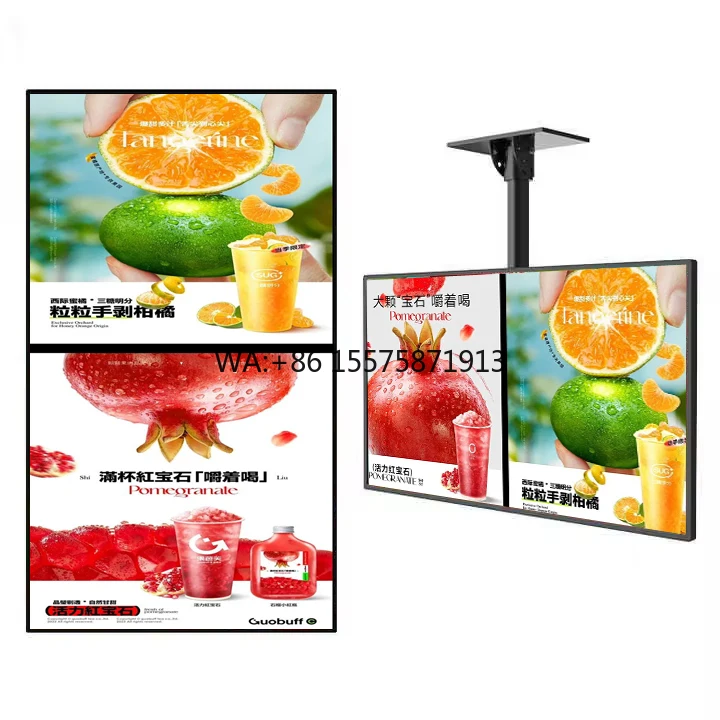 HD цифровой дисплей, экран меню, 32 43 50, 55-дюймовый ЖК-дисплей, комнатная рекламная вывеска для ресторана, бизнеса и торгового центра
HD цифровой дисплей, экран меню, 32 43 50, 55-дюймовый ЖК-дисплей, комнатная рекламная вывеска для ресторана, бизнеса и торгового центра