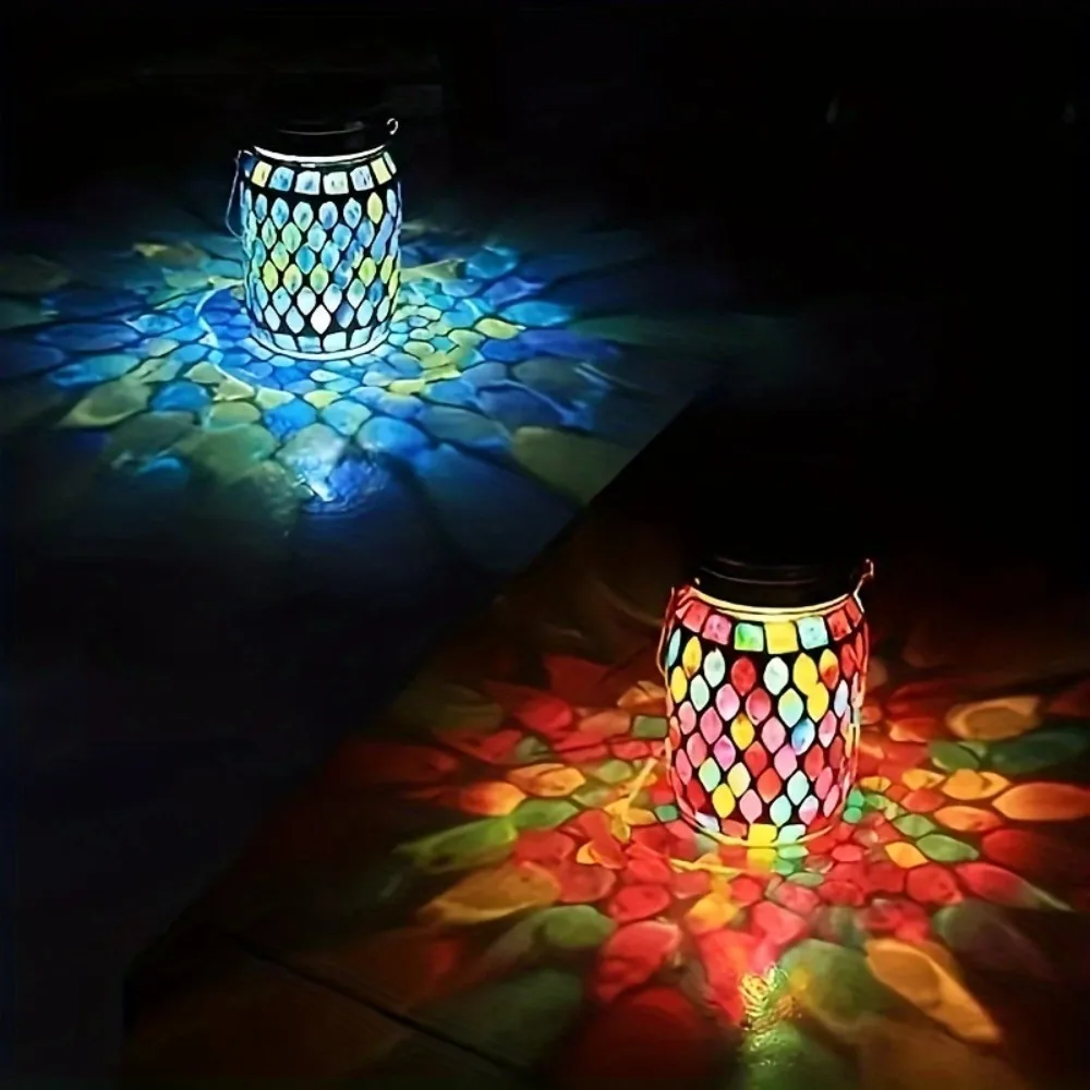 1pc Solar Mosaic Outdoor Lantern, Atmosphere Lamp, Rechargeable Table Lamp Mosaic Night Light For Garden, Outdoor Decorations
1pc Solar Mosaic Outdoor Lantern, Atmosphere Lamp, Rechargeable Table Lamp Mosaic Night Light For Garden, Outdoor Decorations