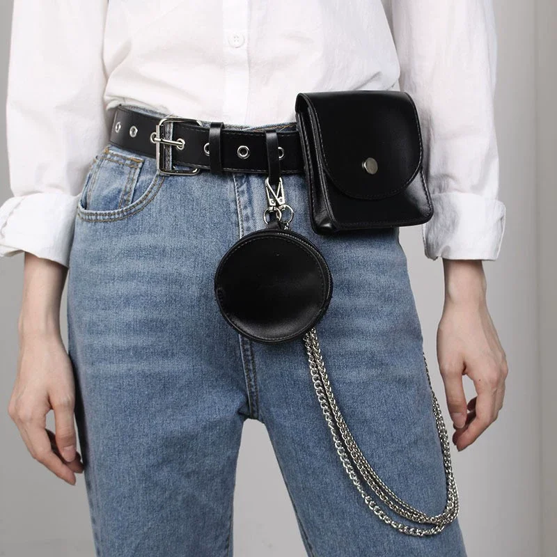 Women's Fashion Black PU Leather Chain Bag Cummerbunds Female Dress Corsets Waistband Belts Decoration Wide Belt TB283
Women's Fashion Black PU Leather Chain Bag Cummerbunds Female Dress Corsets Waistband Belts Decoration Wide Belt TB283