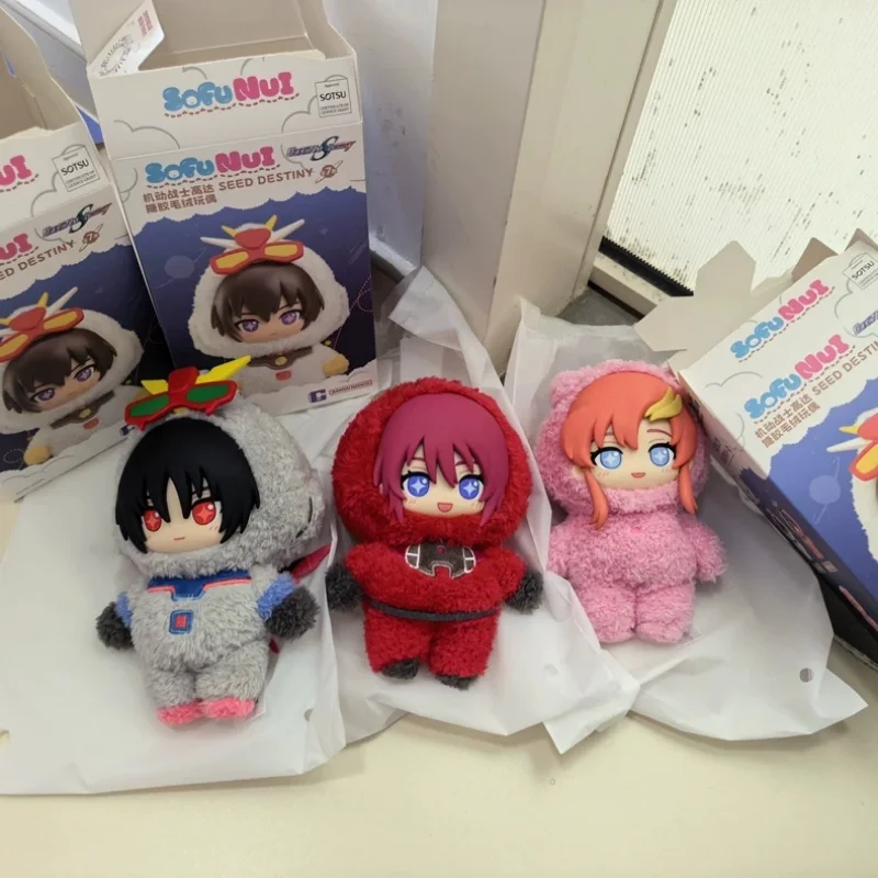 Bandai Original Mobile Suit Gundam Seed Destiny Sofubi Fluffy Plush Blind Box Doll Anime Collectible Toy For Adult Collection
Bandai Original Mobile Suit Gundam Seed Destiny Sofubi Fluffy Plush Blind Box Doll Anime Collectible Toy For Adult Collection