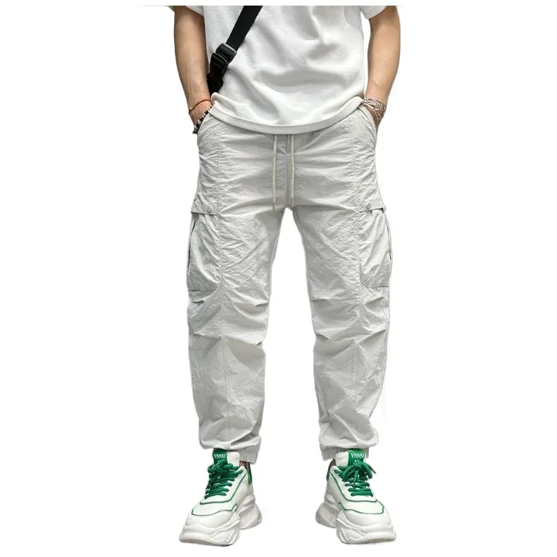 Spring Autumn Work Pants 2025 New Trend Zippered Pockets Solid Baggy Casual Pants Handsome Loose Cargo Multi Pocket Trousers Men
Spring Autumn Work Pants 2025 New Trend Zippered Pockets Solid Baggy Casual Pants Handsome Loose Cargo Multi Pocket Trousers Men