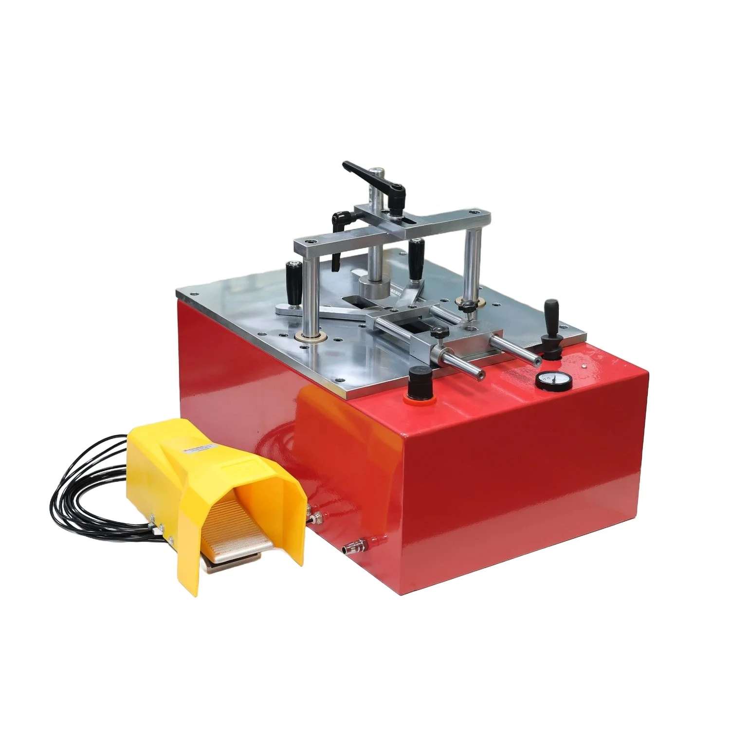 A5 Desktop Corner Nailing Machine for Wood and Plastic Frame Assembly with Pneumatic Operation
A5 Desktop Corner Nailing Machine for Wood and Plastic Frame Assembly with Pneumatic Operation
