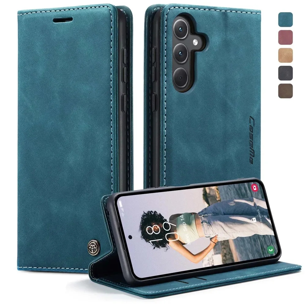 Flip Leather Phone Case For Samsung Galaxy A15 4G 5G with Card Holder Shockproof Flip Stand Cover
Flip Leather Phone Case For Samsung Galaxy A15 4G 5G with Card Holder Shockproof Flip Stand Cover