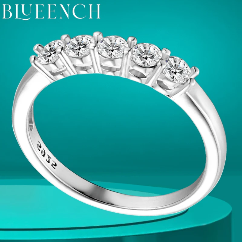 BLUEENCH White Gold D Color 4mm Moissanite Ring for Women 1.5CT Stone Match Diamond Wedding Band Bride S925 Sterling Silver GRA
BLUEENCH White Gold D Color 4mm Moissanite Ring for Women 1.5CT Stone Match Diamond Wedding Band Bride S925 Sterling Silver GRA