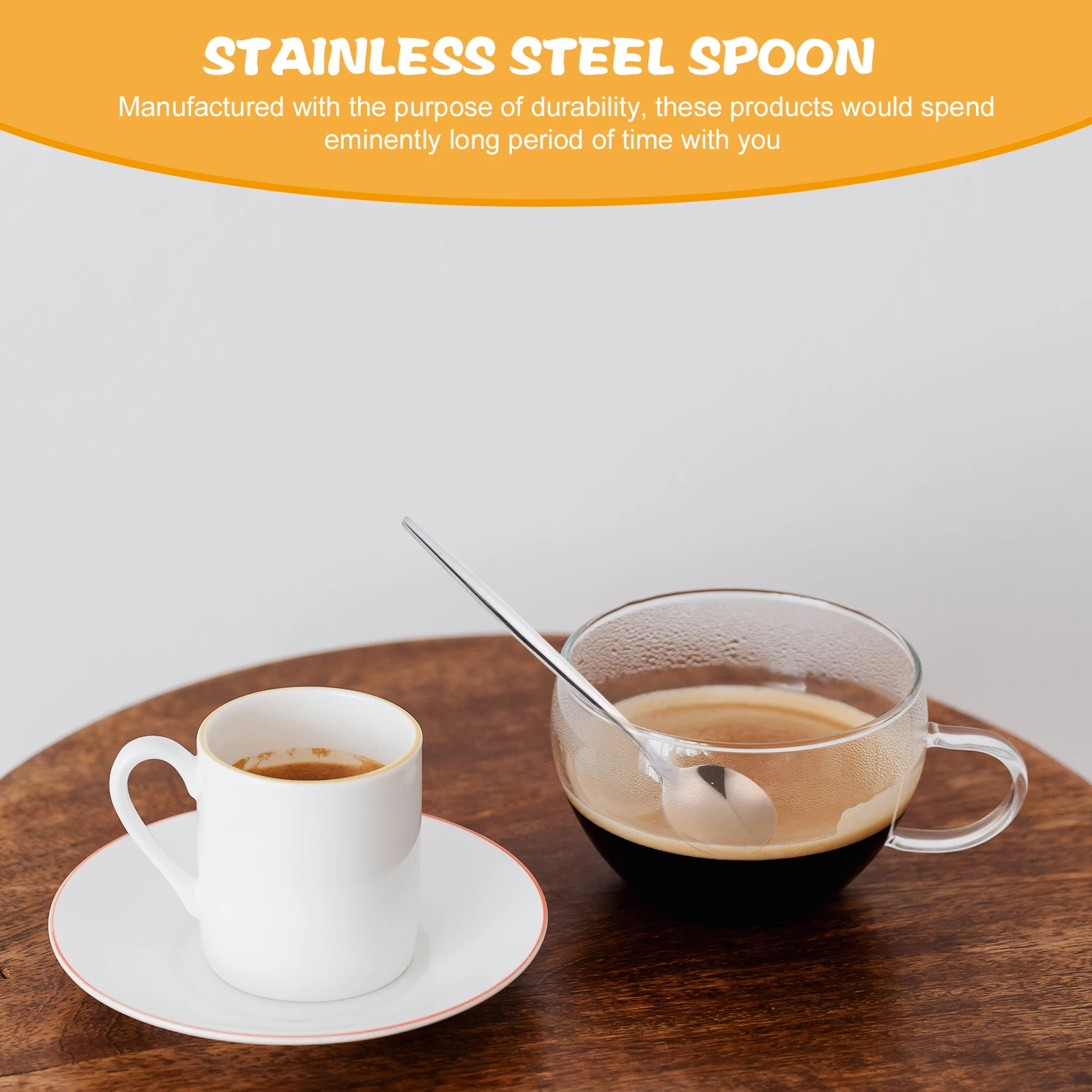 6pcs Stainless Steel Soup Spoons Food Serving Scoops Multifunctional Dinner Party Salad Breakfast Spoons Kitchen Barware 
6pcs Stainless Steel Soup Spoons Food Serving Scoops Multifunctional Dinner Party Salad Breakfast Spoons Kitchen Barware