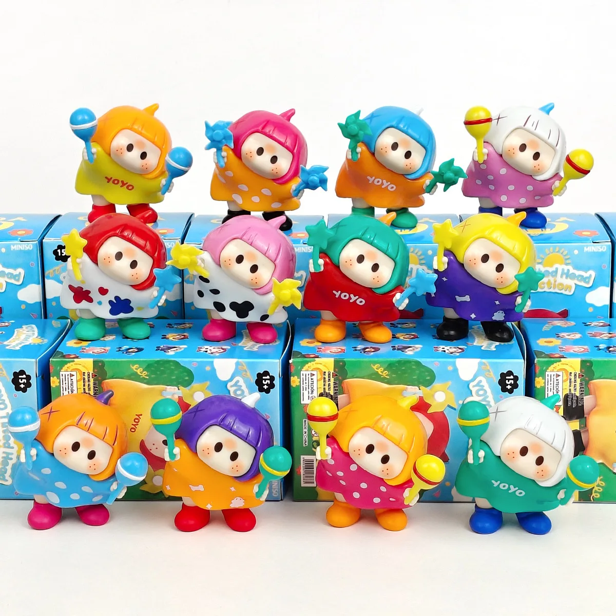 YOYO Blind Box Head-Tilting Series Girls Action Figures Toy Model Collection Toy Desktop Decor Surprise Gift
YOYO Blind Box Head-Tilting Series Girls Action Figures Toy Model Collection Toy Desktop Decor Surprise Gift