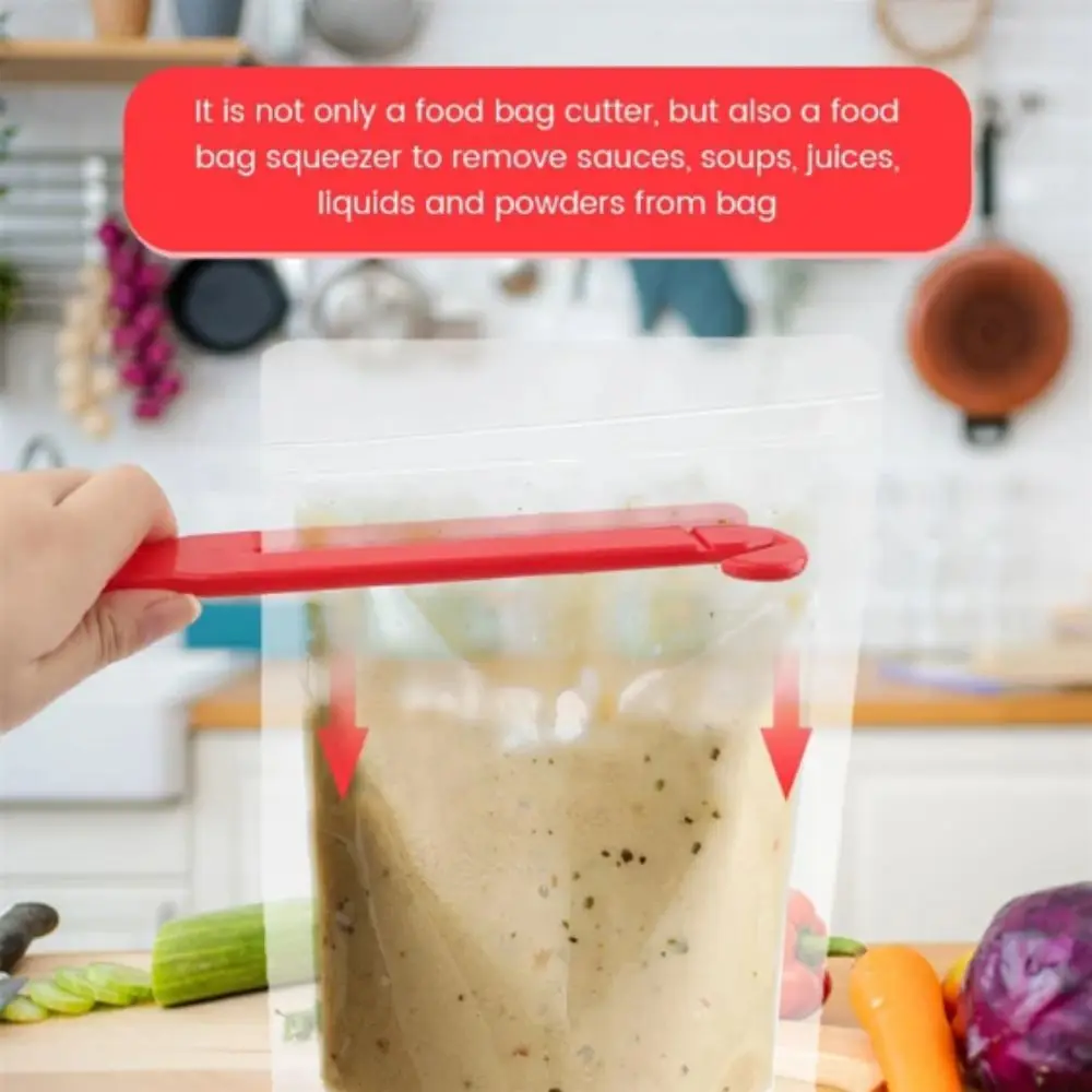 Stainless Steel Food Bag Cutter Lightweight Design Portable Size Food Pouch Squeezer Plastic Material Reusable Function
Stainless Steel Food Bag Cutter Lightweight Design Portable Size Food Pouch Squeezer Plastic Material Reusable Function
