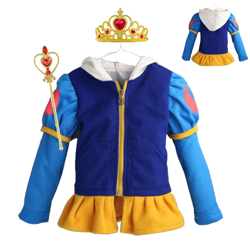 Hooded Jackets For Girls Spring Kids Cartoon Snow White Anna Cotton Outerwear Children Casual Coats Girls Clothing Elsa Outfits
Hooded Jackets For Girls Spring Kids Cartoon Snow White Anna Cotton Outerwear Children Casual Coats Girls Clothing Elsa Outfits