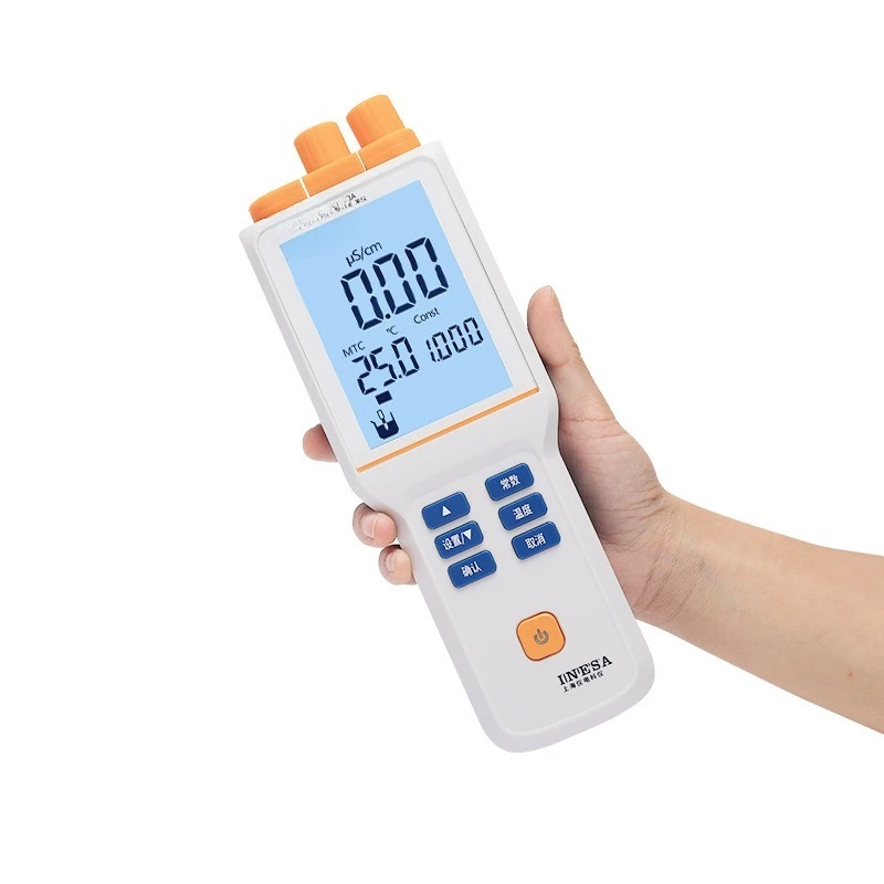 DDS-307A/308 Conductivity Tester Laboratory Conductivity TDS Salinity Temperature Tester
DDS-307A/308 Conductivity Tester Laboratory Conductivity TDS Salinity Temperature Tester