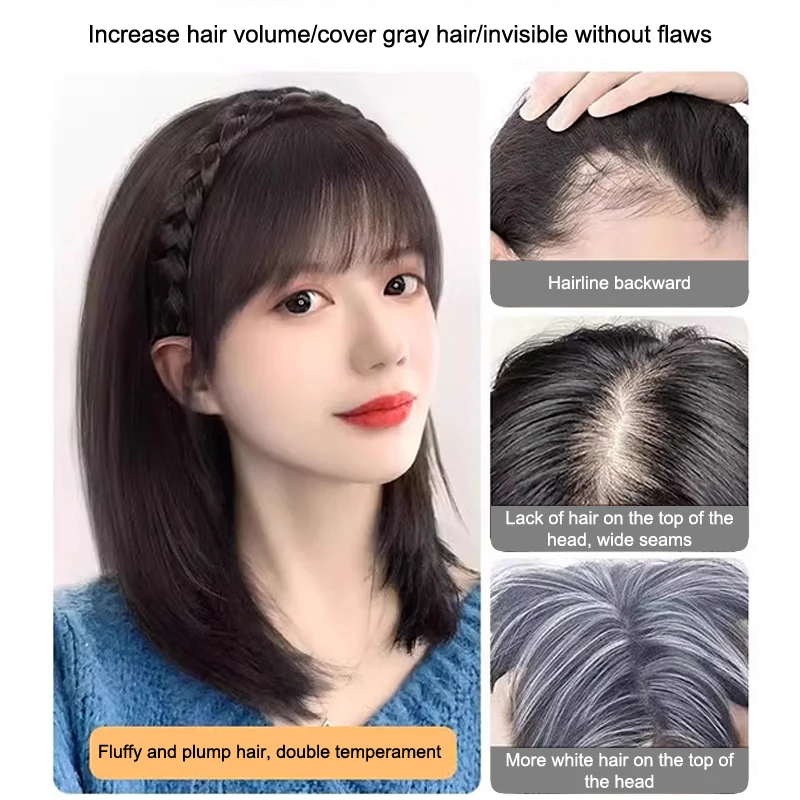 Braid Headband Bangs Synthetic Bangs Hair Extension Fake Fringe Natural Hair Clip On Hairpieces For Women Invisible Natural
Braid Headband Bangs Synthetic Bangs Hair Extension Fake Fringe Natural Hair Clip On Hairpieces For Women Invisible Natural