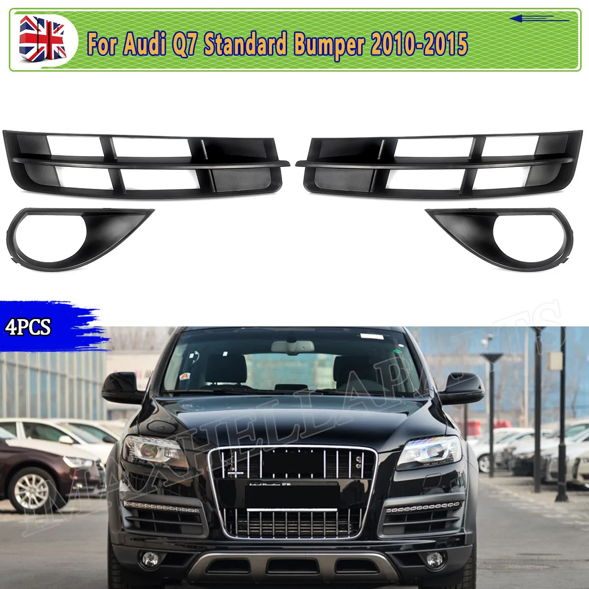 Решетка переднего бампера, замена для Audi Q7 Standard 2010 2011 2012 2013 2014 2015 4 шт., решетка переднего нижнего бампера, крышка противотуманной фары
Решетка переднего бампера, замена для Audi Q7 Standard 2010 2011 2012 2013 2014 2015 4 шт., решетка переднего нижнего бампера, крышка противотуманной фары