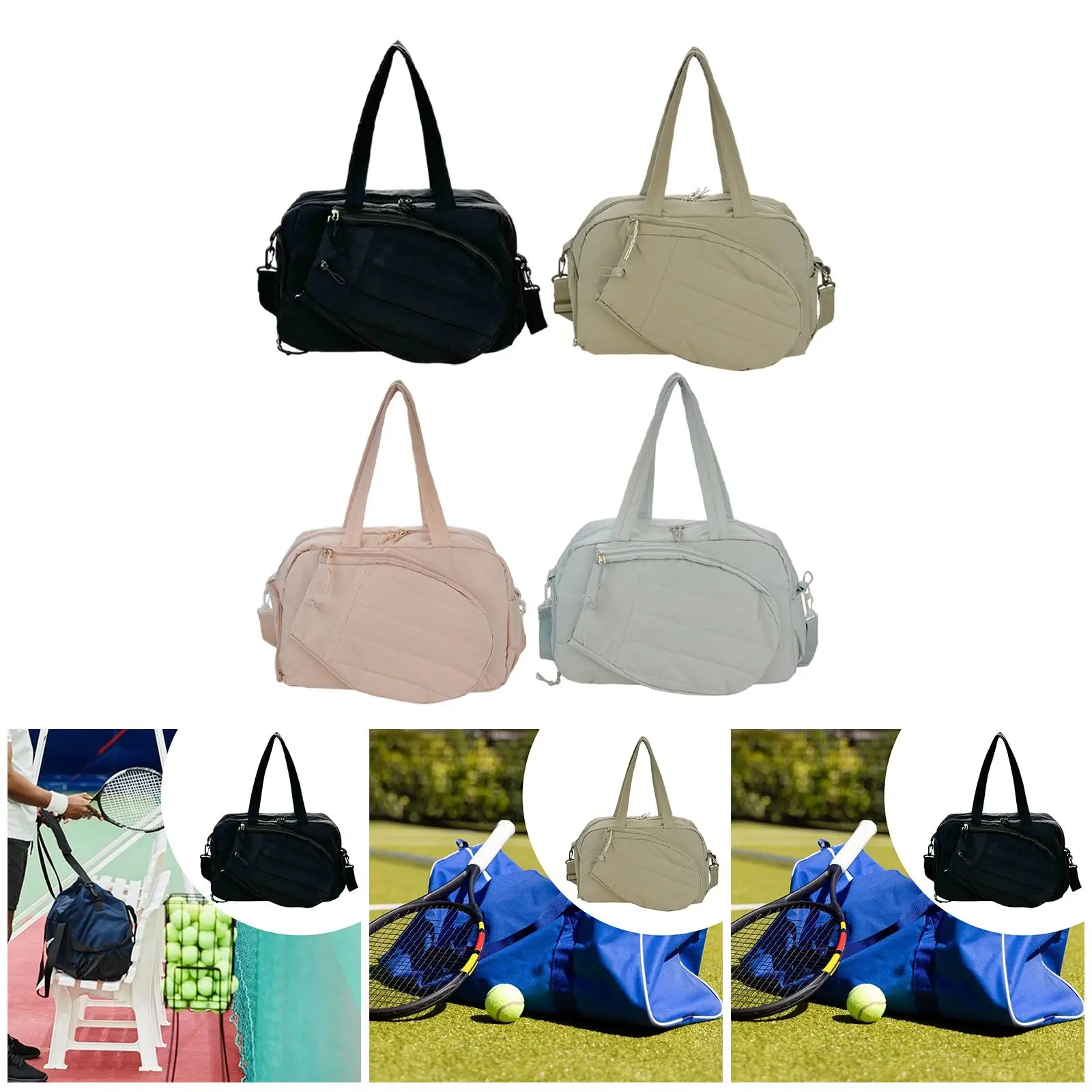 Tennis Tote Bag Sports Handbag Tennis Racket Bag with Shoe Compartment for Outdoor
Tennis Tote Bag Sports Handbag Tennis Racket Bag with Shoe Compartment for Outdoor