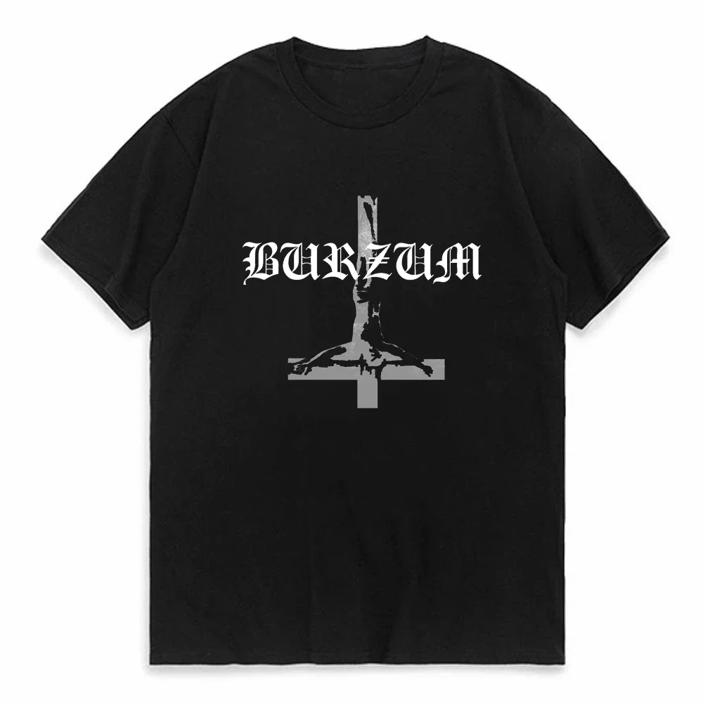 Burzum Varg Vikernes T-shirt Black Metal Dungeon Synthneofolk Fans Tee Comfortable Summer Cotton Crewneck Classic Tops
Burzum Varg Vikernes T-shirt Black Metal Dungeon Synthneofolk Fans Tee Comfortable Summer Cotton Crewneck Classic Tops