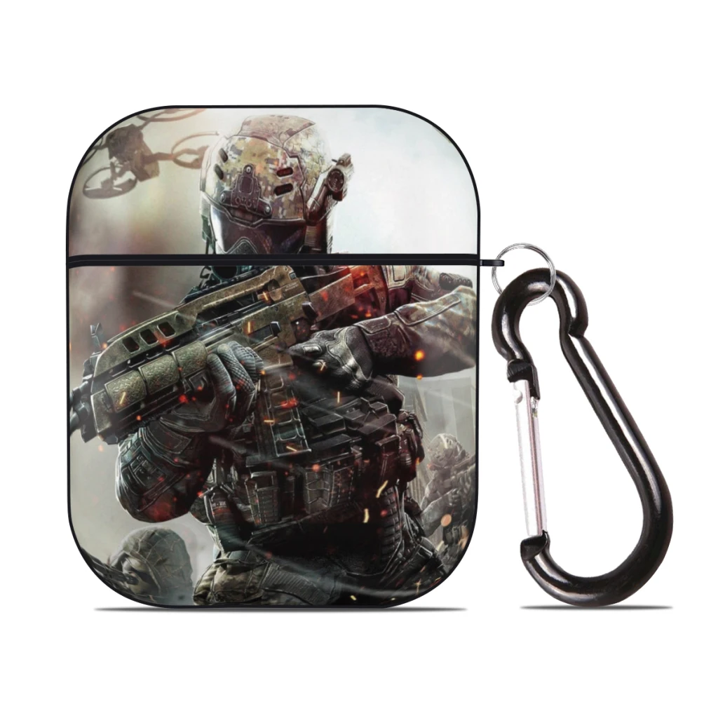 AirPods Case Cover,Hard PC Protective Cover with Buckle, Compatible with AirPods 2nd 1st Generation Charging Case, Call of Duty
AirPods Case Cover,Hard PC Protective Cover with Buckle, Compatible with AirPods 2nd 1st Generation Charging Case, Call of Duty