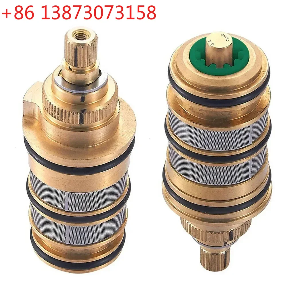1pc Thermostatic Shower Cartridge Brass Thermostatic Valve Spool Faucet Cartridge Bath Shower Temperature Клапан Для
1pc Thermostatic Shower Cartridge Brass Thermostatic Valve Spool Faucet Cartridge Bath Shower Temperature Клапан Для
