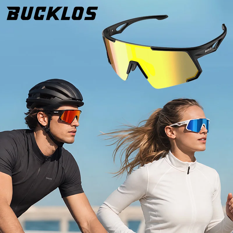 BUCKLOS MTB Road Bike Glasses Polarized Lens Bicycle Glasses UV400 Protection Outdoor Golf Eyewear Sunglasses Cycling Goggles
BUCKLOS MTB Road Bike Glasses Polarized Lens Bicycle Glasses UV400 Protection Outdoor Golf Eyewear Sunglasses Cycling Goggles