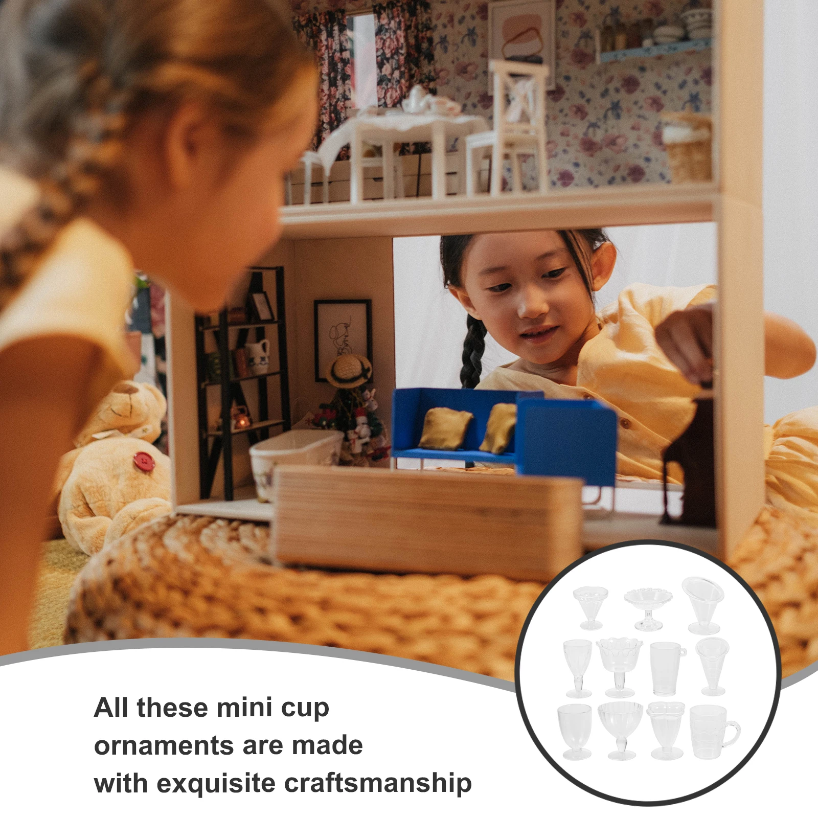 5 Bags Simulated Transparent Cup Mini Coffee Cups Ice Cream for Dollhouse Toy Water Miniature
5 Bags Simulated Transparent Cup Mini Coffee Cups Ice Cream for Dollhouse Toy Water Miniature