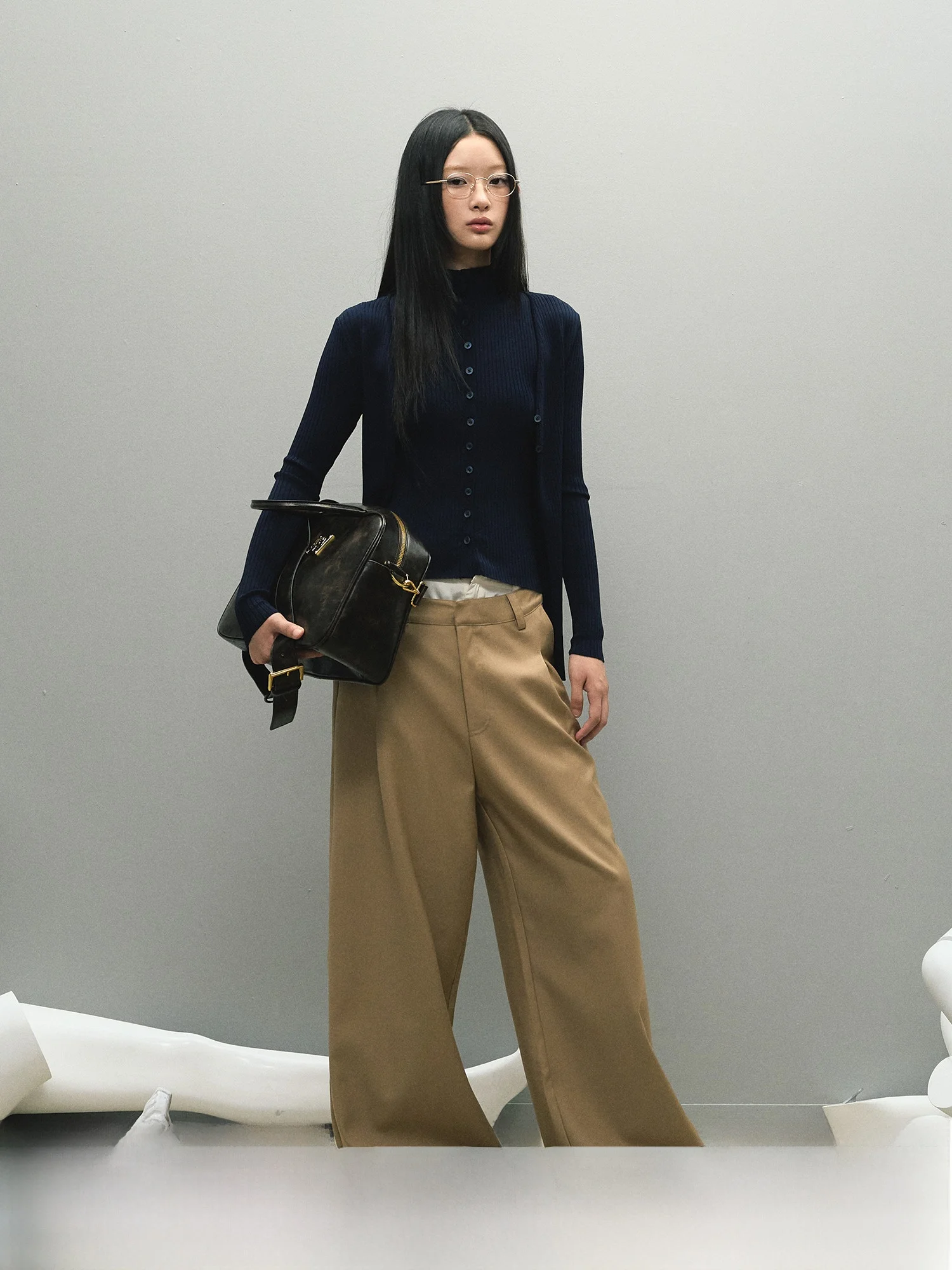 LaluneDuCiel Vintage Drape Low Waist Suit Pants Women's Casual Floor-Length Pants Fake Two-Piece Versatile Straight Leg
LaluneDuCiel Vintage Drape Low Waist Suit Pants Women's Casual Floor-Length Pants Fake Two-Piece Versatile Straight Leg