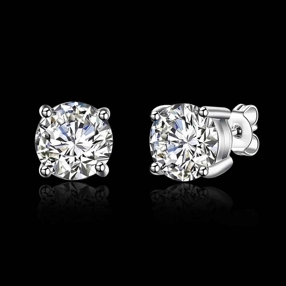 Fine 925 Sterling Silver Stud Earrings for Women Fashion Charm Party Wedding Engagement Classic Jewelry Holiday Gifts
Fine 925 Sterling Silver Stud Earrings for Women Fashion Charm Party Wedding Engagement Classic Jewelry Holiday Gifts