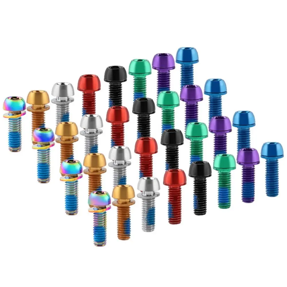 Titanium-plated Bicycle Handlebar Screws Stainless Steel M6 Bike Handle in Bolts Stem Riser 17MM Bicycle Disc Brake Caliper Bolt
Titanium-plated Bicycle Handlebar Screws Stainless Steel M6 Bike Handle in Bolts Stem Riser 17MM Bicycle Disc Brake Caliper Bolt