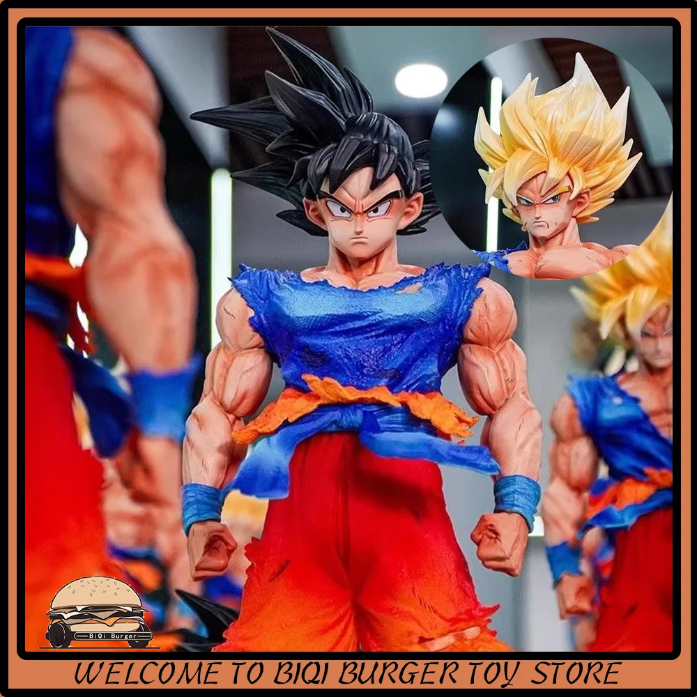 JT Toys Dragon Ball Figure Anime Figure Son Goku Super Saiyan Figure 35cm 2 Heads Goku Figurine Statue Model Collection Toy Gift
JT Toys Dragon Ball Figure Anime Figure Son Goku Super Saiyan Figure 35cm 2 Heads Goku Figurine Statue Model Collection Toy Gift